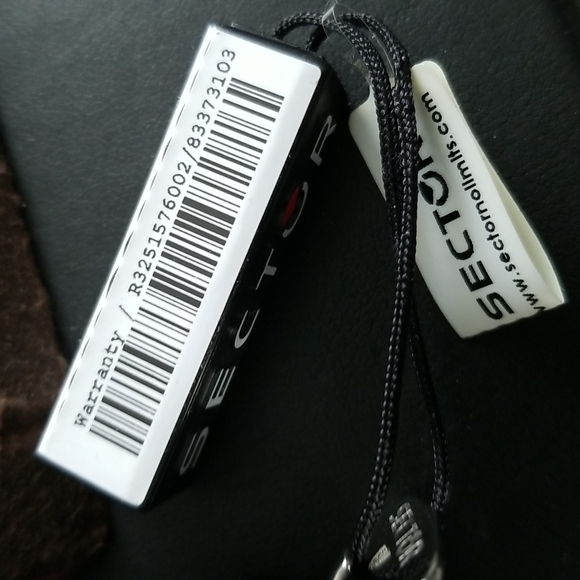 Sector men watch. In grey rubber band New with tag and original box. - Picture 7 of 8